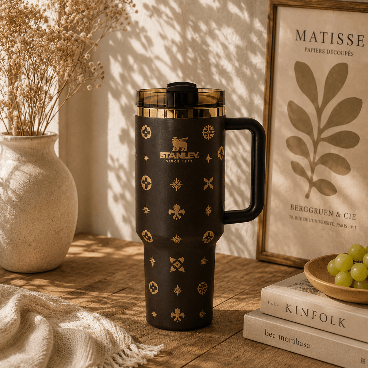 Midnight Golden Heritage Tumbler