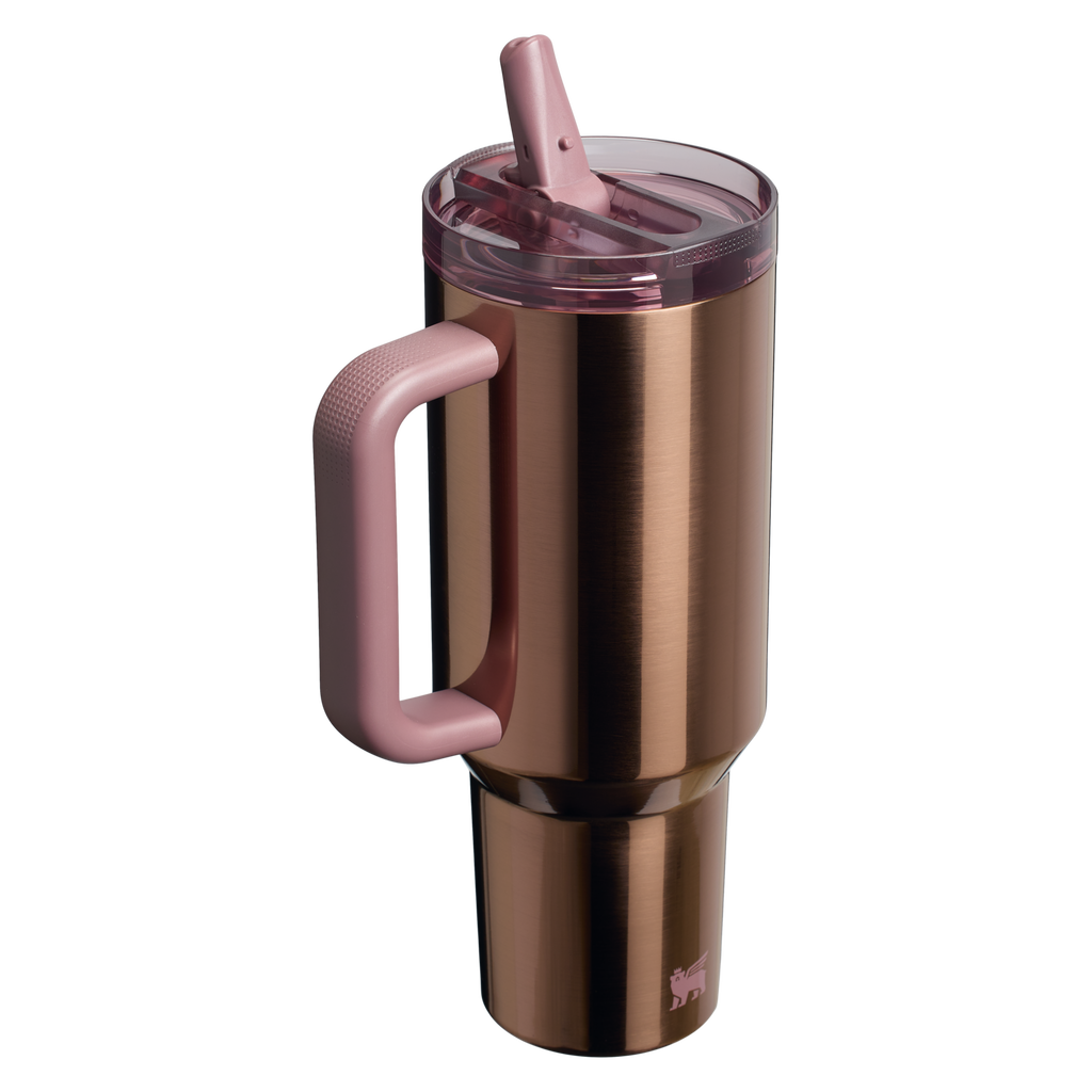 Stanley Quencher ProTour Flip Straw Tumbler 1.18L, Polished Rose Gold